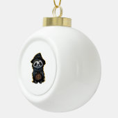 Boule En Céramique Chemise T surdimensionnée Halloween paresse (Droite)