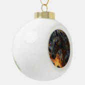 Boule En Céramique Cheval dans le feu (Gauche)
