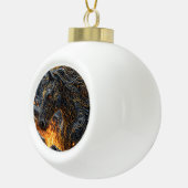 Boule En Céramique Cheval dans le feu (Droite)