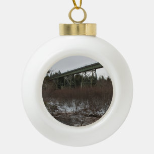 Boule En Céramique Chevalet de train de Wentworth d'hiver