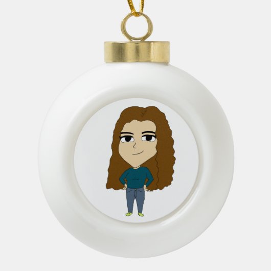 Boule En Céramique chibi (Devant)