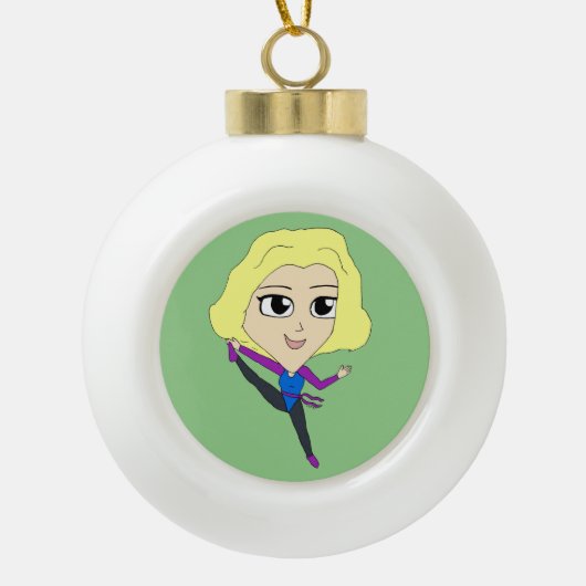 Boule En Céramique chibi (Devant)