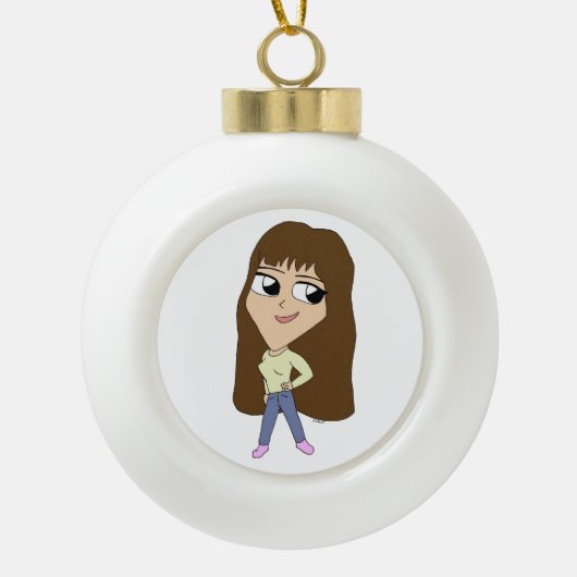 Boule En Céramique chibi (Devant)