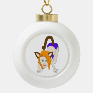 Boule En Céramique chibi catgirl