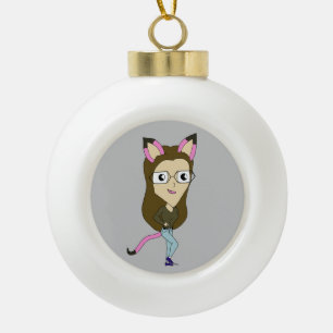Boule En Céramique chibi catgirl