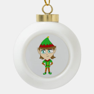 Boule En Céramique chibi elf