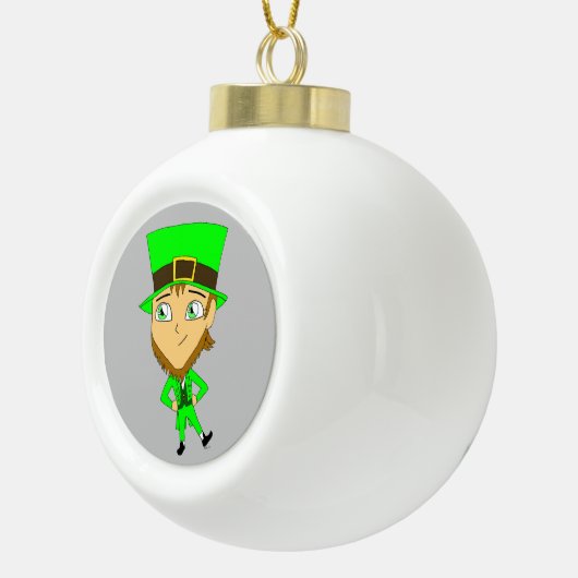 Boule En Céramique chibi leprechaun (Droite)