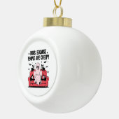 Boule En Céramique Chien d'Halloween éffrayant Ghost Png Éffrayant 2 (Droite)