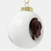Boule En Céramique Chiot (Gauche)