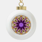 BOULE EN CÉRAMIQUE CLEMATIS (Devant)