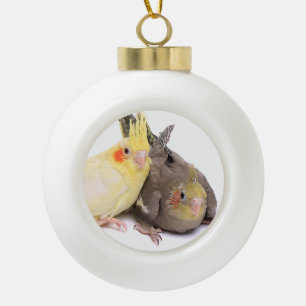 Boule En Céramique Cockatiels