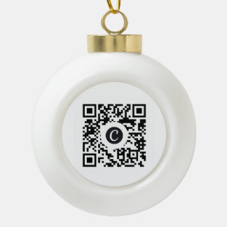 Boule En Céramique Code QR personnalisé