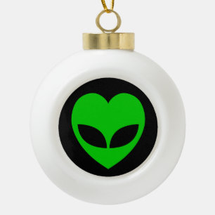 Boule En Céramique Coeur d'amour Alien
