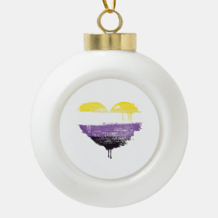 BOULE EN CÉRAMIQUE COEUR NON BINAIRE
