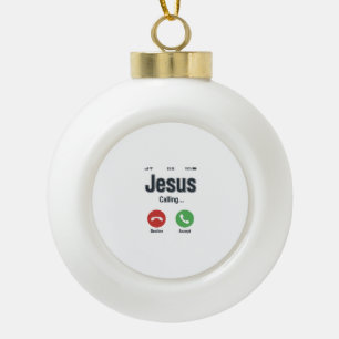 Boule En Céramique Conception de chemise chrétienne pour écran de tél