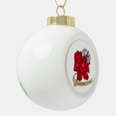 Boule En Céramique Conception de dés barbares (Gauche)