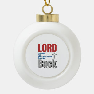 Boule En Céramique Conception de t-shirt de foi chrétienne Lord Prote