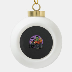Boule En Céramique Conception graphique de camion monstre Frankenstei