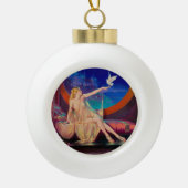 Boule En Céramique Concubine de Sultana le sultan arabe 1925 (Devant)