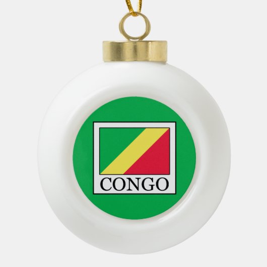 Boule En Céramique Congo (Devant)