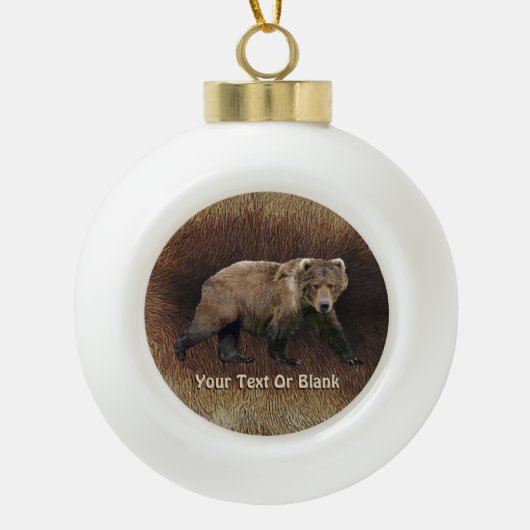 Boule En Céramique Cook bear (Devant)