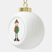 Boule En Céramique Cool Snowman (Droite)