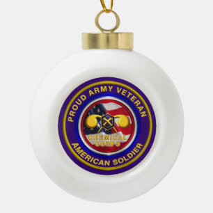 Boule En Céramique Corps chimique de l'Armée de terre fière