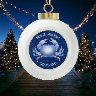 Boule En Céramique Crabe bleu de Holts Landing
