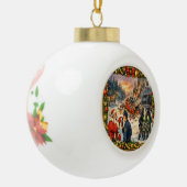Boule En Céramique Crash de Noël (Gauche)