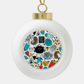 Boule En Céramique Crazy head (Devant)