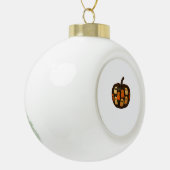 Boule En Céramique Creeper Citrouille Ghosts Halloween Cadeau classiq (Gauche)