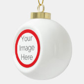 Boule En Céramique créer votre propre photo (Droite)