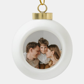 Boule En Céramique Créez votre propre photo personnalisée DIY