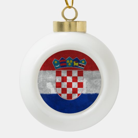 Boule En Céramique Croatie (Devant)