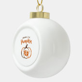 Boule En Céramique Cultiver un peu Citrouille Chute drôle (Droite)