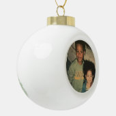 Boule En Céramique Customisez votre arbre de Noël (Gauche)