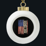 Boule En Céramique Dance Dad US American Flag Shirt Dancer Dancing Fa<br><div class="desc">Dance Dad US American Flag Shirt Dancer Dancing Father Men</div>