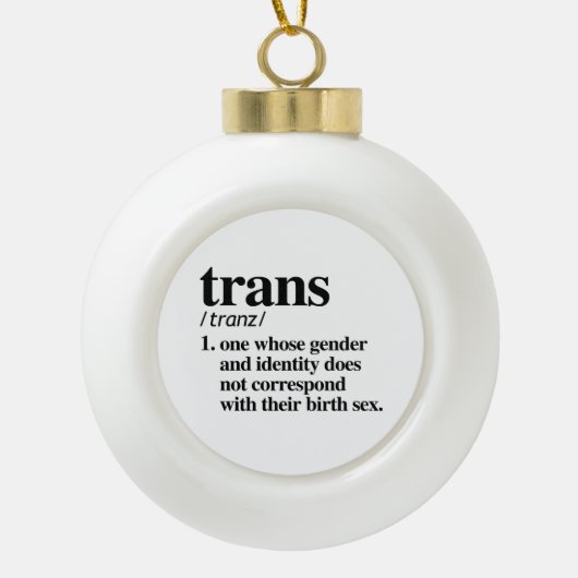 Boule En Céramique Définition de trans (Devant)
