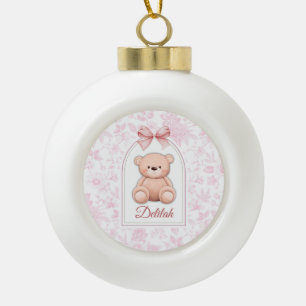 Boule En Céramique Delilah Conception personnalisée d'ours en peluc