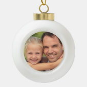 Boule En Céramique Des boules de Noël (Devant)