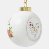 Boule En Céramique Dogues à Noël (Gauche)