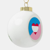 Boule En Céramique Drapeau de fierté de jeu d'âge (Gauche)
