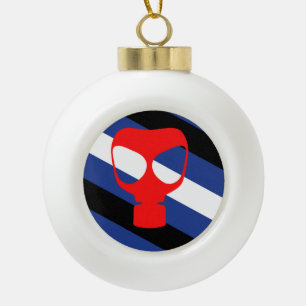 Boule En Céramique Drapeau de fierté de masque