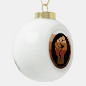 Boule En Céramique Drapeau de fierté POC (Gauche)