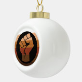 Boule En Céramique Drapeau de fierté POC (Droite)