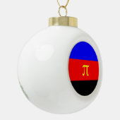Boule En Céramique Drapeau de fierté polyamoureuse (Gauche)