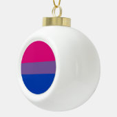 Boule En Céramique Drapeau de la fierté bisexuelle (Droite)