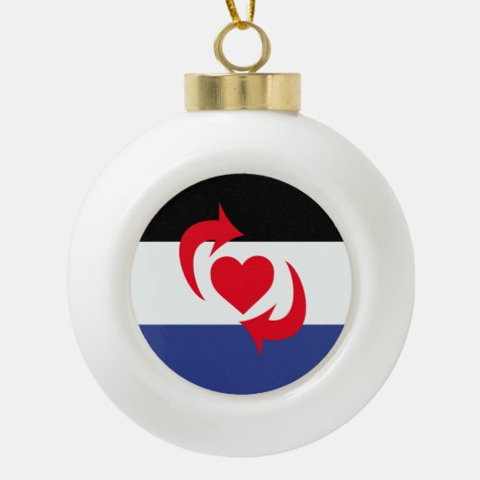 Boule En Céramique Drapeau de la fierté Switch (Devant)