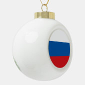 Boule En Céramique Drapeau de la Russie (Gauche)