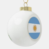 Boule En Céramique Drapeau de l'Argentine (Gauche)